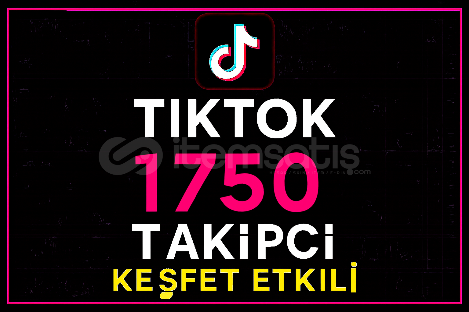 ⭐1750 Tiktok Takipçi - KEŞFET ETKİLİ⭐ ⭐1750 Tiktok Takipçi - KEŞFET ETKİLİ⭐