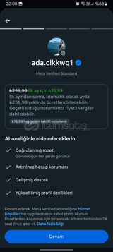 1759 Takipçili Kız Profilli Hesap
