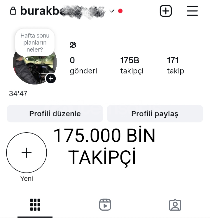 175K Takipçili 2018 Kurulum Instagram Hesabı  175K Takipçili 2018 Kurulum Instagram Hesabı