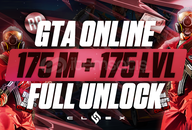 ✨175M Cash + 175 Level + Full Unlock | GTA✨