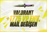 ⭐1775VP+ SKİN GARANTİLİ MAİL DEĞİŞEN RANDOM⭐
