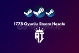 1778 Oyunlu Steam Hesabı