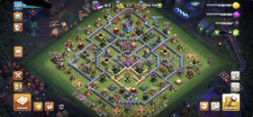 18 th 225 seviye coc ve 9700k cr hesabı !!!