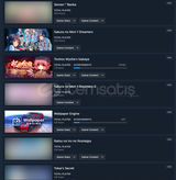 +18 ve Korku Oyunlu Kişisel Steam Hesap