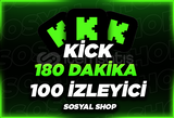 ⭐[180 DAKİKA] 0-100 KİCK CANLI İZLEYİCİ OTO