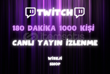 ⭐️180 DAKİKA 1000 KİŞİ CANLI YAYIN İZLENME⭐️