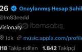 1800 TAKİPÇİLİ TWİTTER HESABI