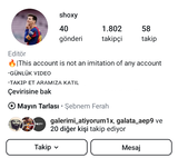 1800 TAKİPÇİLİ UYGUN HESAP