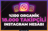 ✨18.000 TAKİPÇİLİ INSTAGRAM HESABI