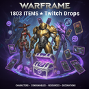 [1803 Item] Warframe Twitch Drops