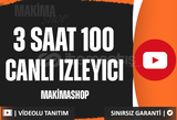 ⭐[180DK] YOUTUBE 100 CANLI YAYIN İZLEYİCİ⭐