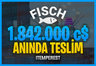 ⭐ 1.842M FISCH COIN (PHANTOM MEGALADON) - HIZLI