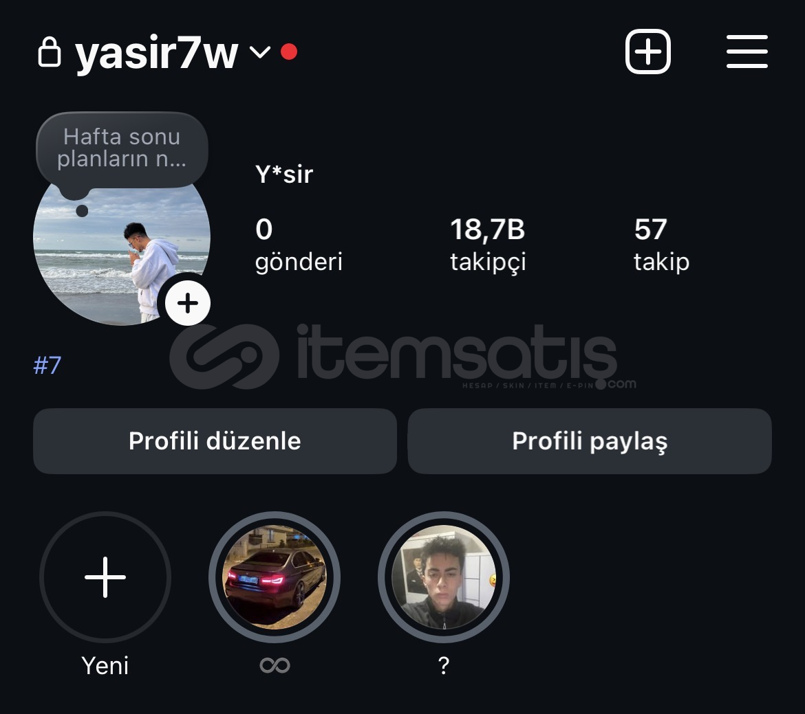 18.7K takipçili instagram hesabı  18.7K takipçili instagram hesabı