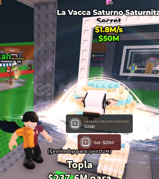 1.8M/s La Vacca Saturno Saturnita | UYGUN! 1.8M/s La Vacca Saturno Saturnita | UYGUN!
