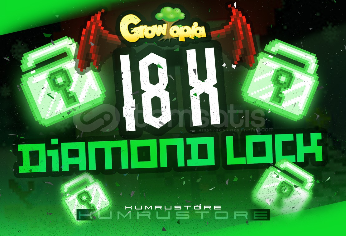 18x Diamond Lock 18x Diamond Lock