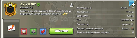 19 LEVEL l SAĞLAM GÜNLÜKLÜ KLAN!!