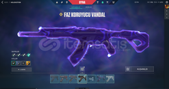 1950VP li Faz Koruycu Vandal +6skin +bp 20 lvl