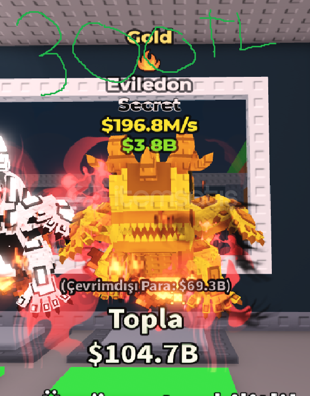 ⭐196.8M/s Eviledon Lava Gold ⭐ ⭐196.8M/s Eviledon Lava Gold ⭐