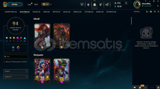 197 SEVİYE 94 KOSTÜM 146 ŞAMPİYON MAİL DEĞİŞEN