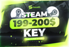 ⭐ 199$ - 200$ ⚡ (+8000₺) Steam Key