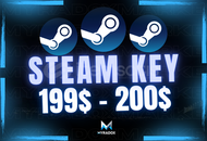☘️199$ - 200$ | (+8000₺) Steam VİP Random Key ????