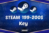 199-200$ Arası Değerli Steam Random Key