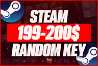 ☘️[199$ - 200$]☘️ Steam Random Key⭐️