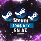 ⭐ +199$ (6000₺) Steam Key / Oto Teslim