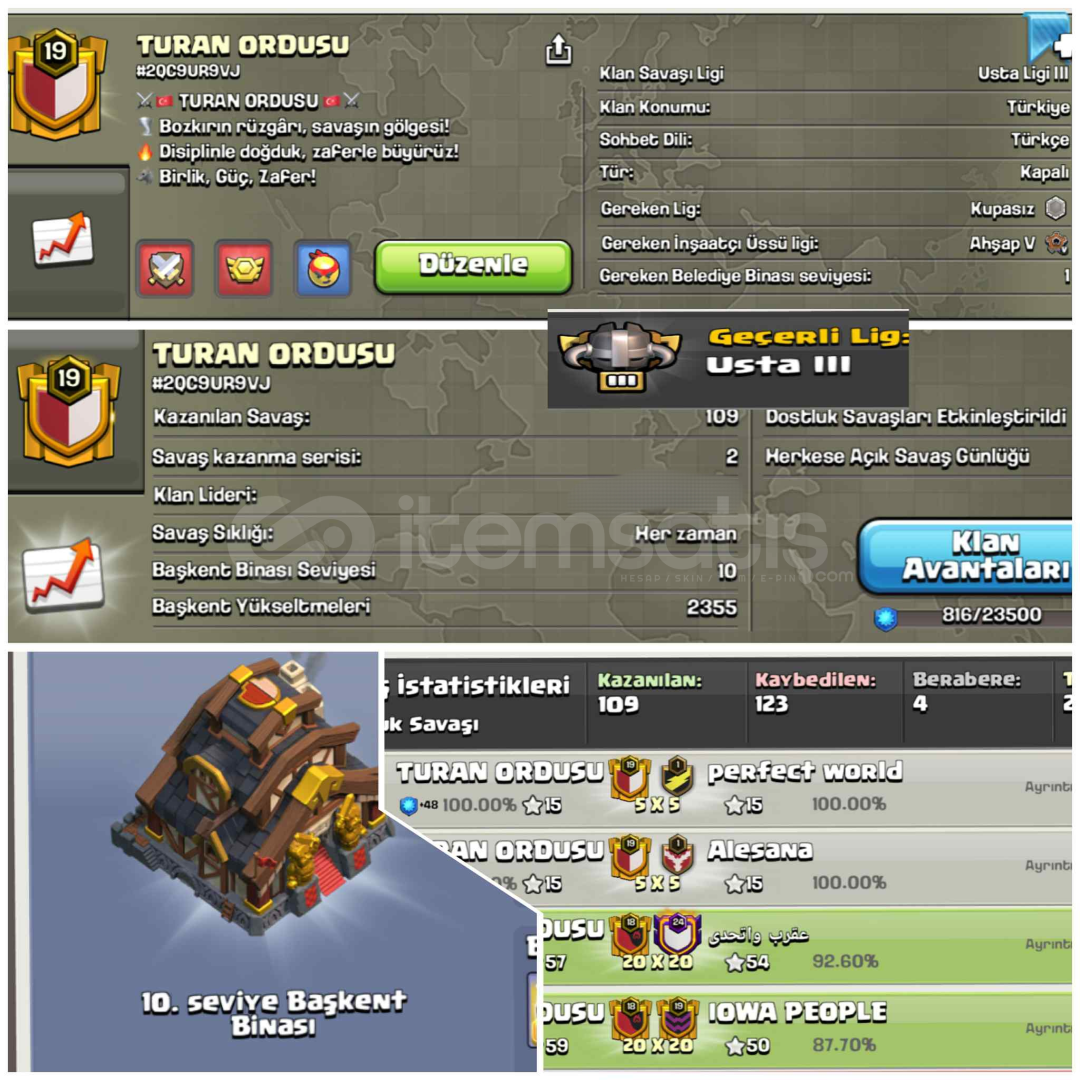 19sv Turan Ordusu Usta3 Başkent10 HemenTeslim 19sv Turan Ordusu Usta3 Başkent10 HemenTeslim