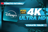 ⭐1AY⭐DİSNEY+ 4K Utra HD Türkiye