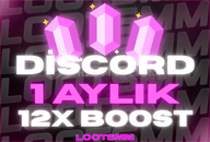 1Aylık 12x Boost