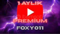 1AYLIK YOUTUBE PREMİUM