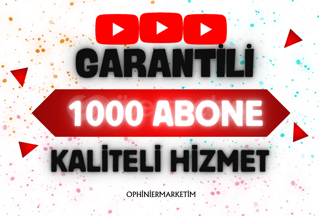 ⭐️1DK TESLİM | 1000 KALİTELİ ABONE ⭐️1DK TESLİM | 1000 KALİTELİ ABONE