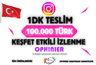 ⭐️1DK TESLİM | 100.000 TR KEŞFET ETKİLİ İZLENME