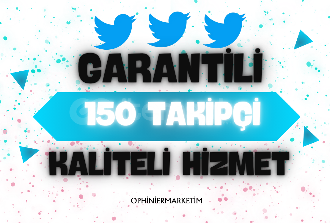 ⭐️1DK TESLİM | 150 GARANTİLİ TWİTTER TAKİPÇİ ⭐️1DK TESLİM | 150 GARANTİLİ TWİTTER TAKİPÇİ