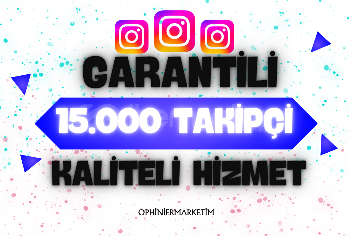 ⭐️1DK TESLİM | 15.000 GARANTİLİ TAKİPÇİ ⭐️1DK TESLİM | 15.000 GARANTİLİ TAKİPÇİ