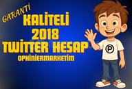 ⭐️1DK TESLİM | 2018 TARİHLİ GARANTİ HESAP