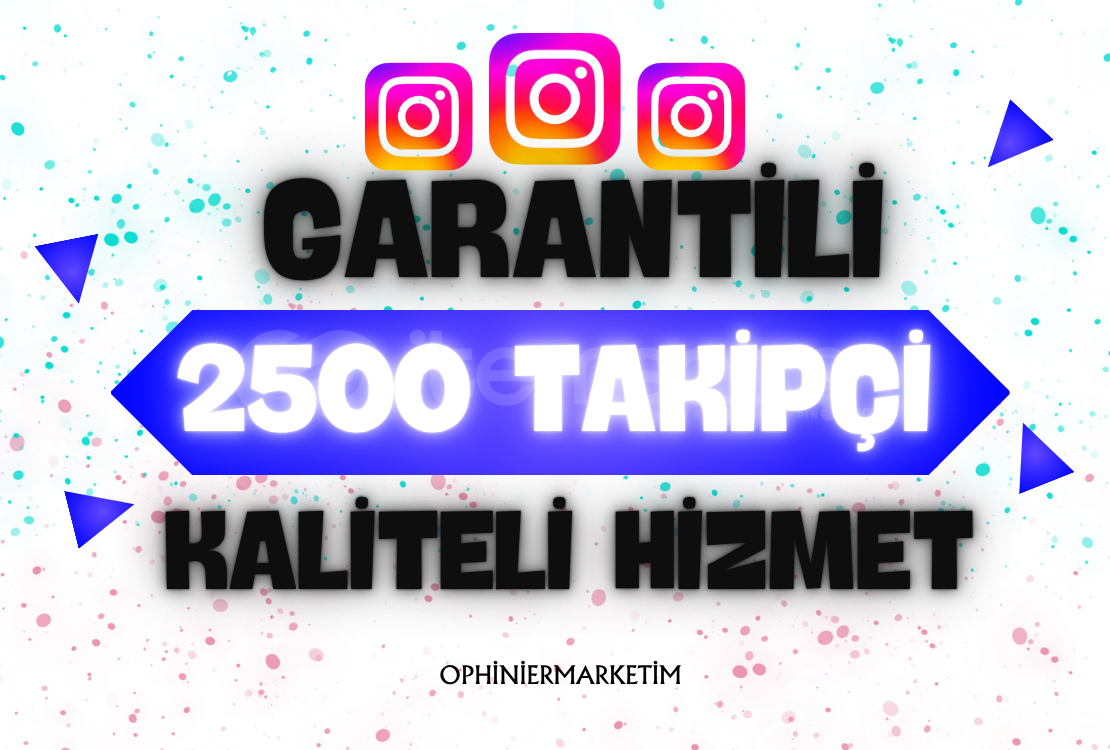 ⭐️1DK TESLİM | 2500 GARANTİLİ TAKİPÇİ ⭐️1DK TESLİM | 2500 GARANTİLİ TAKİPÇİ
