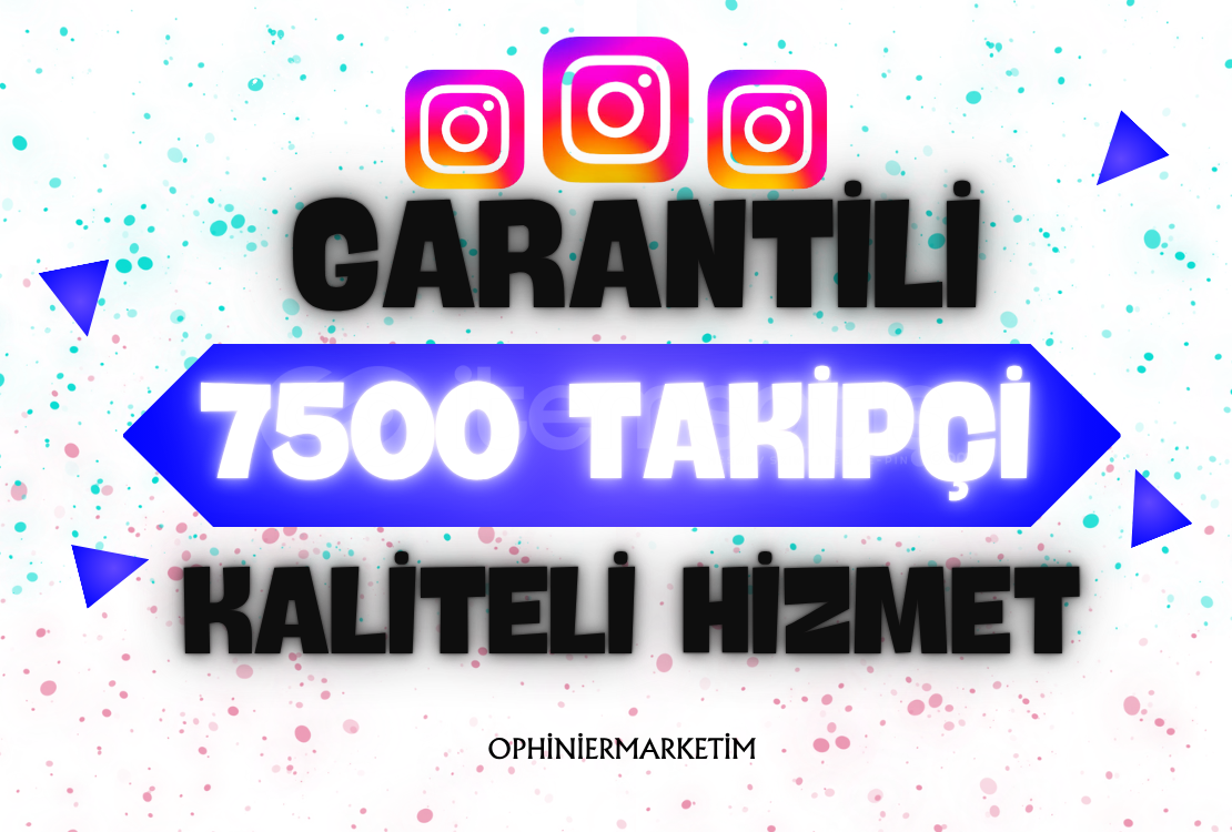 ⭐️1DK TESLİM | 7500 GARANTİLİ TAKİPÇİ ⭐️1DK TESLİM | 7500 GARANTİLİ TAKİPÇİ