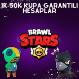 1K-50K ARASI VİP RANDOM HESAP BRAWL STARS!