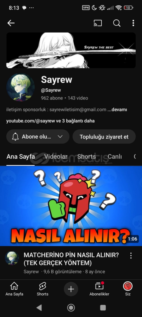 1K ABONELİ GERÇEK YOUTUBE KANALI - YETKİLİ 1K ABONELİ GERÇEK YOUTUBE KANALI - YETKİLİ