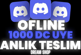 1K Discord | Offline Global Sunucu Üyesi | 
