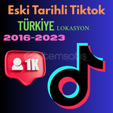 1K ESKİ TR LOKASYON TİKTOK 365 GÜN GARANTİ
