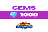 ⭐ 1K Gems ⭐️Anime Defenders (AD)
