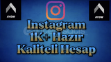 ☄️1K+ Hazır Kalite’li☄️Eski Hesap