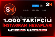 1K İNSTAGRAM HESABI KALİTELİ