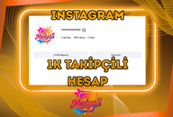 ⚡1K INSTAGRAM HESAP HIZLI TESLİM⚡