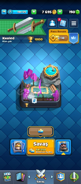 1K kupaya kasılmış hesap. Supercell bağlanmadı