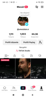 1k Organik Canlı Yayın Live Studio Açik
