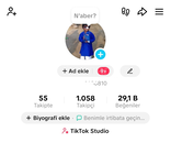 1K TAKİPÇİ 29.1K BEĞENİ [İNDİRİMLİ]
